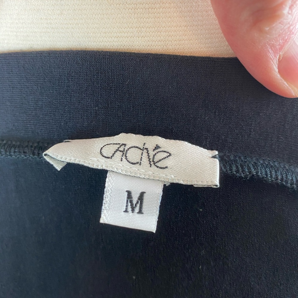 Cache Top Black Rouched - Picture 9 of 9